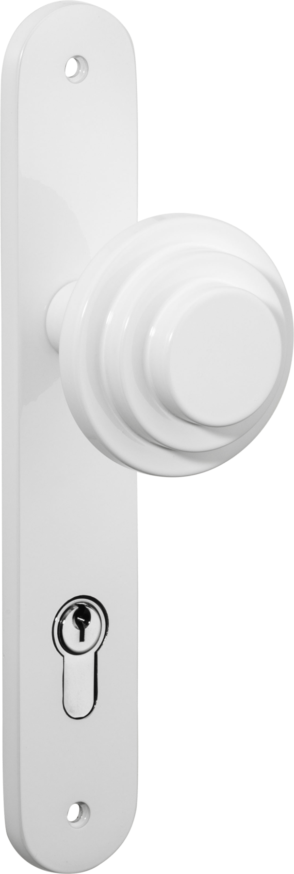 Zzzigurat Door Knob – Oval Backplate – Neutralis – 15888E85