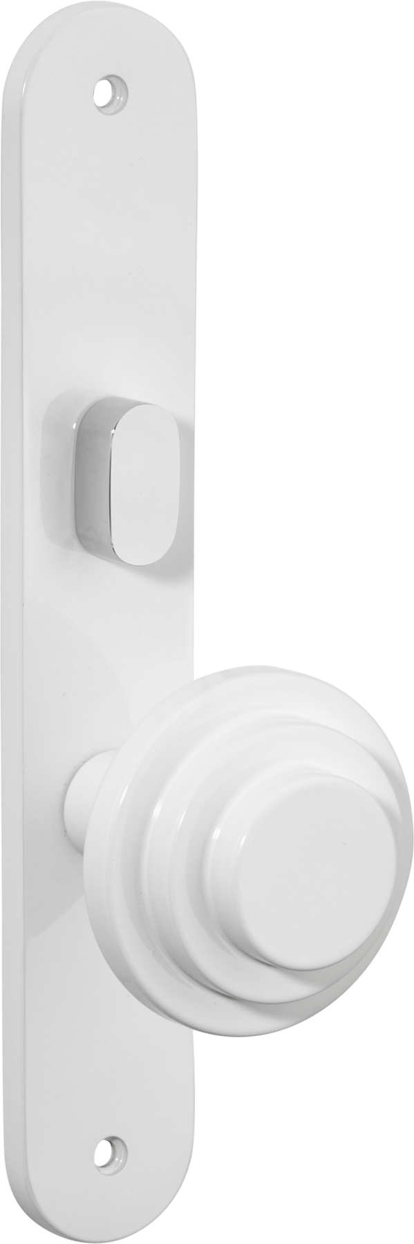 Zzzigurat Door Knob – Oval Backplate – Neutralis – 15888KLP62