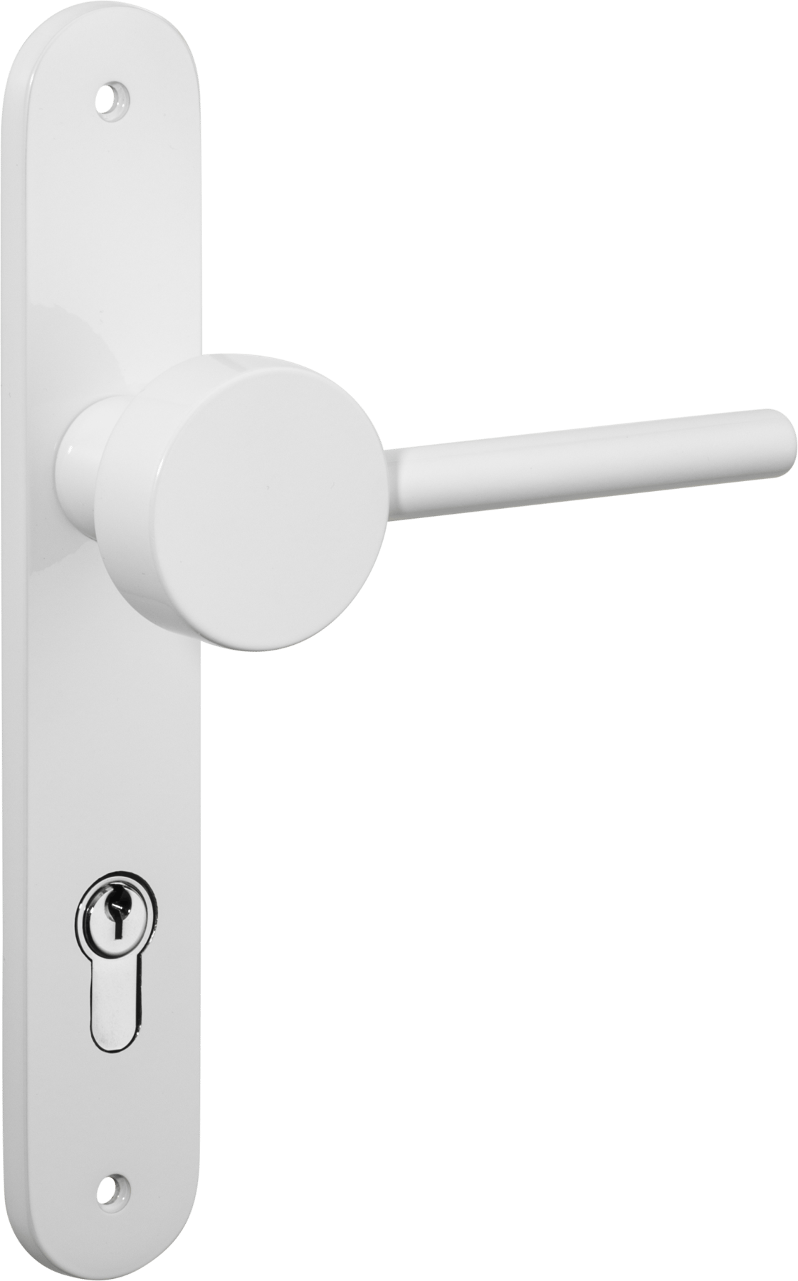 Geppetto Door Lever – Oval Backplate – Neutralis – 15912E85