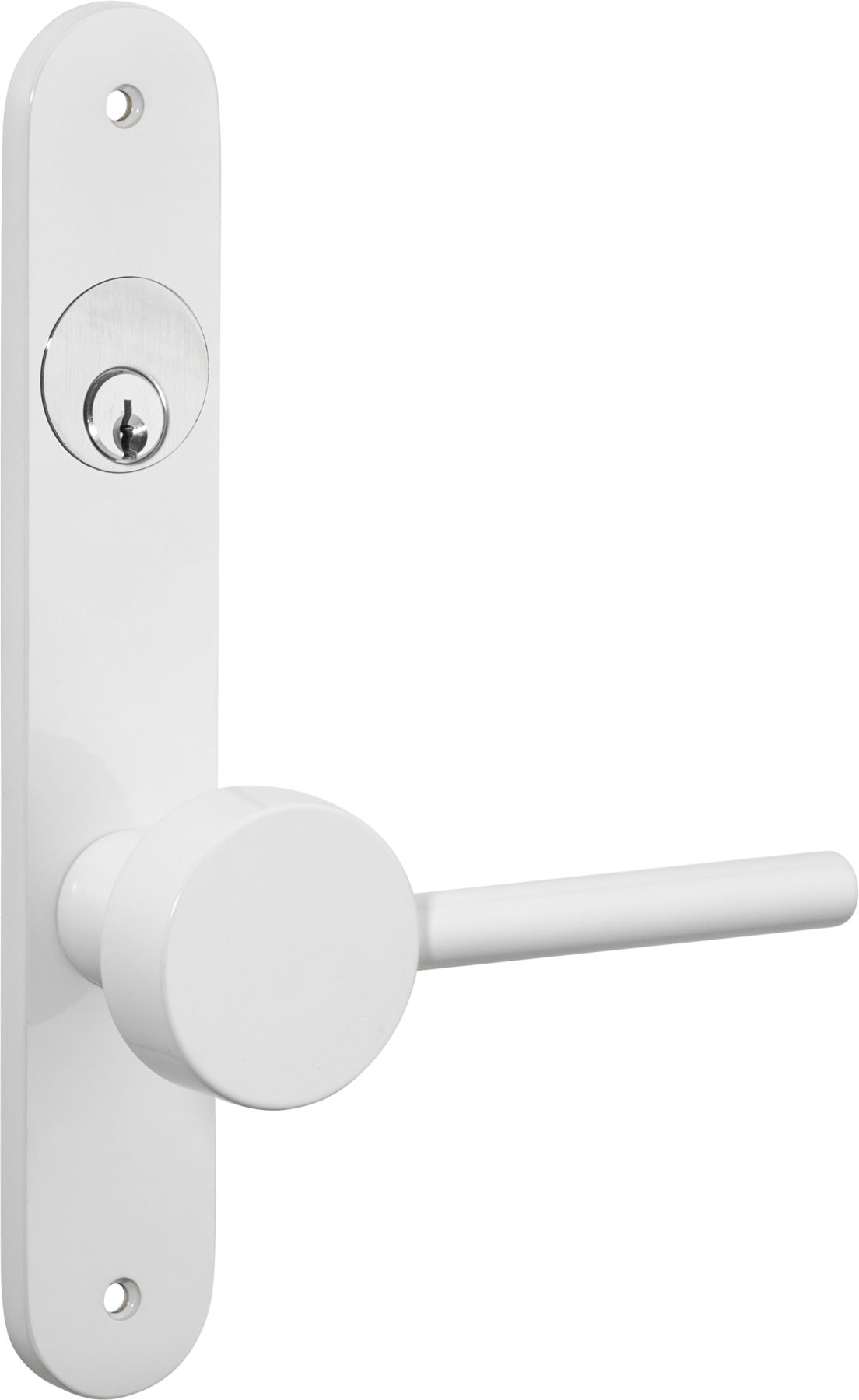 Geppetto Door Lever – Oval Backplate – Neutralis – 15912LLE92