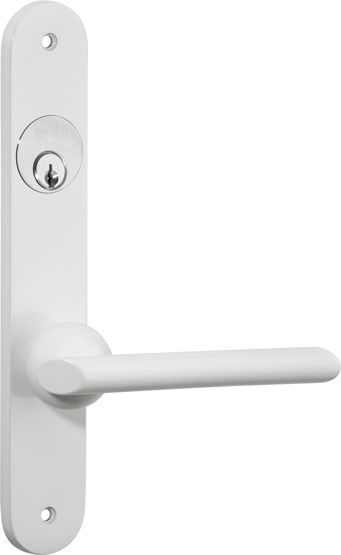 Futurismo Door Lever – Oval Backplate – Neutralis – 15936LLE92