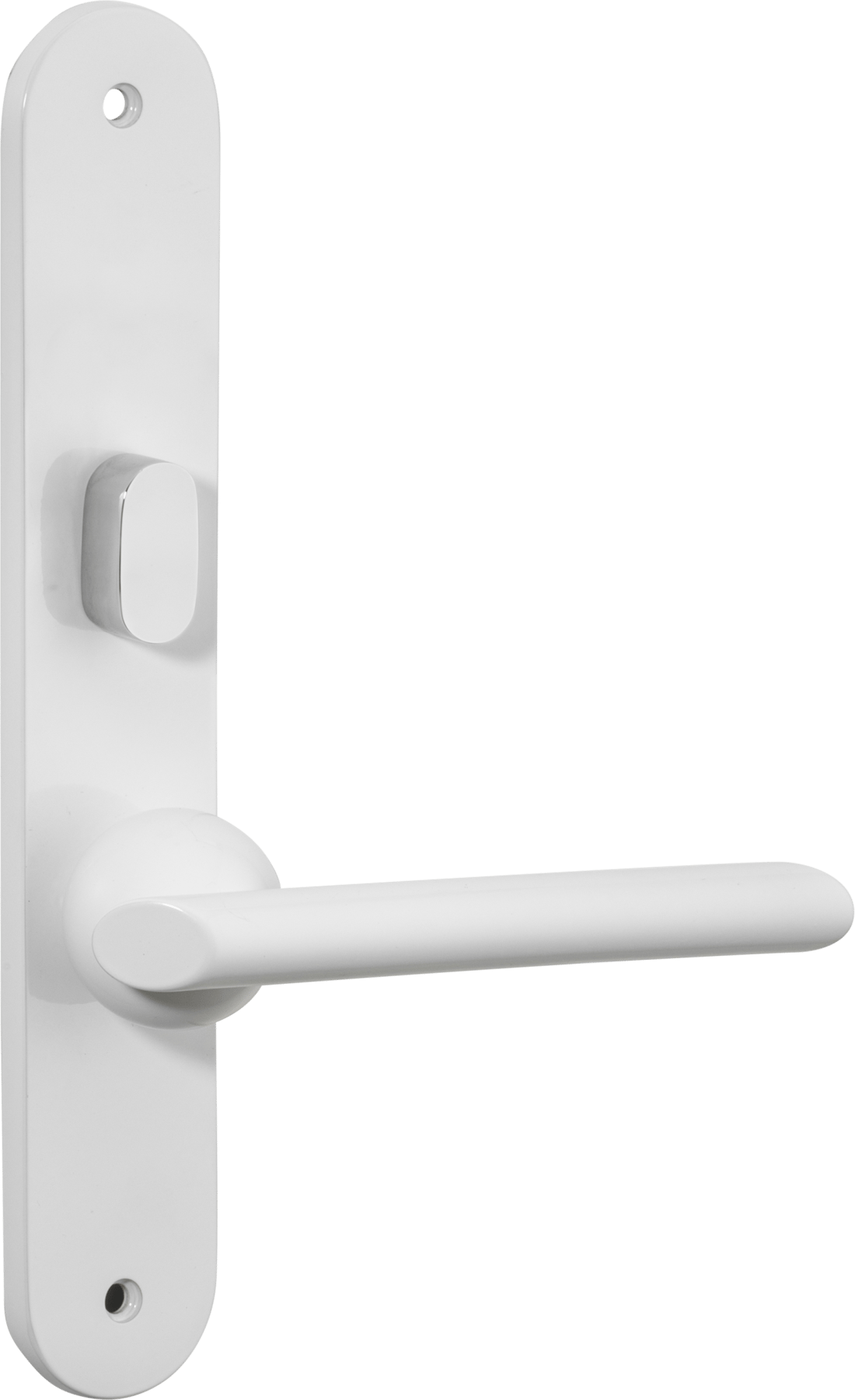 Futurismo Door Lever – Oval Backplate – Neutralis – 15936LLP62