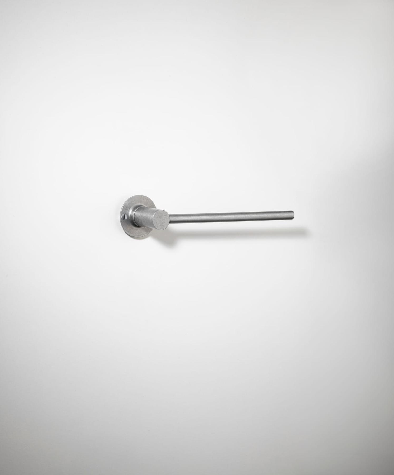 Lever 01 – Round Rose – Aluminium – 21671