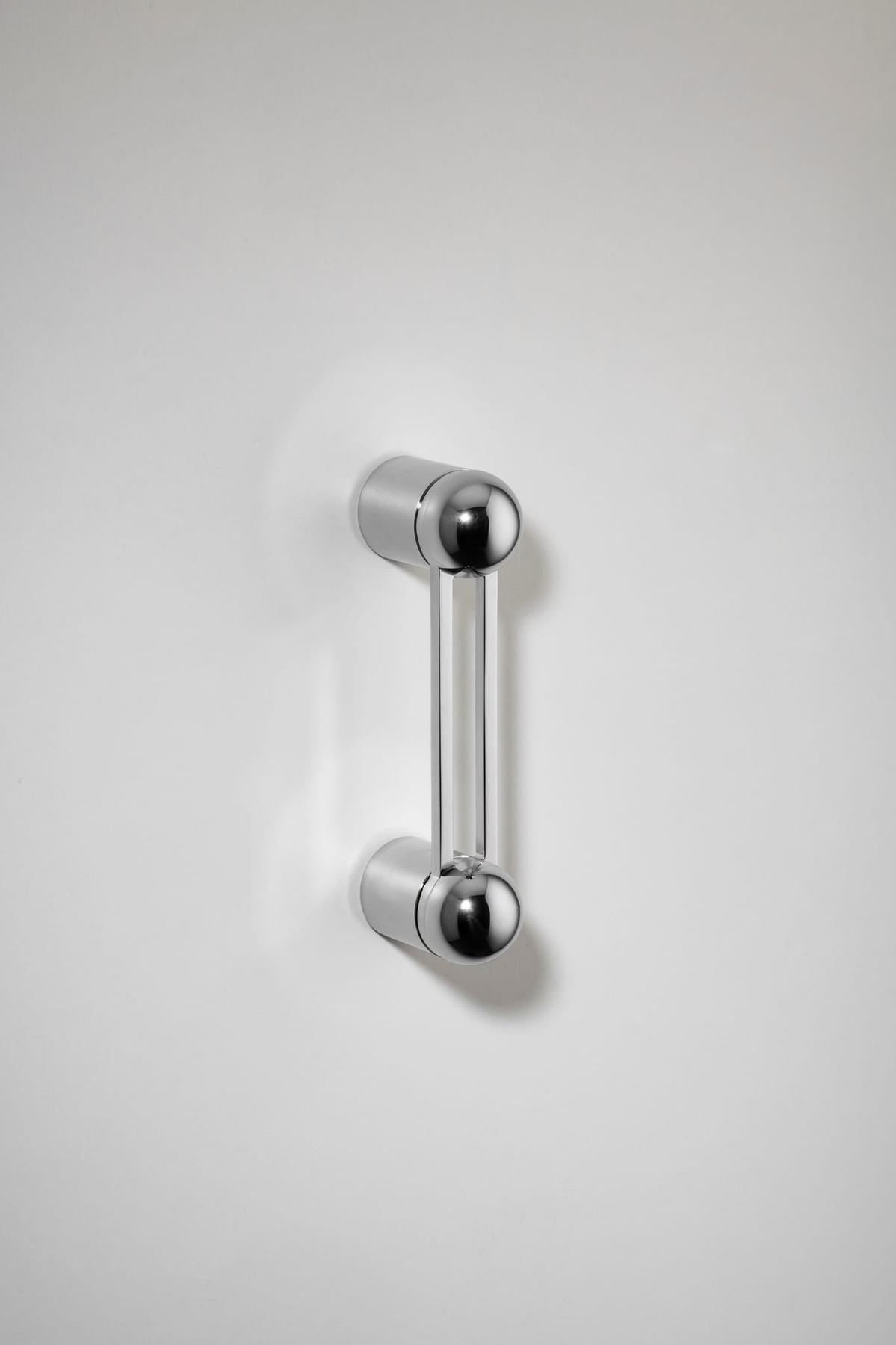 H04 Pull Handle Short – Polished Chrome/Polished Chrome – 30112