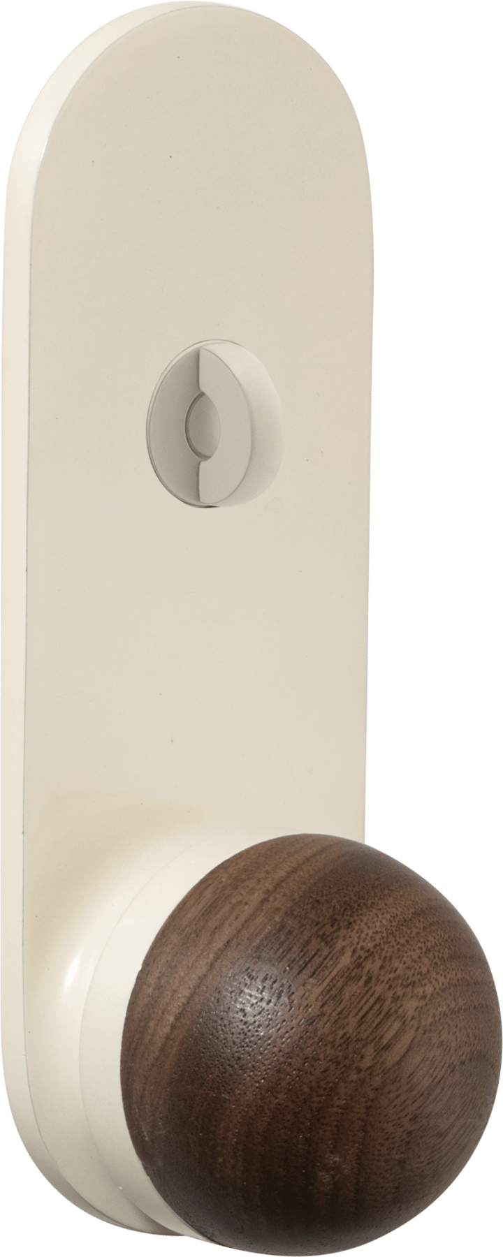 H02 Knob – Oval Backplate – American Walnut/Bone – 30235KLP62